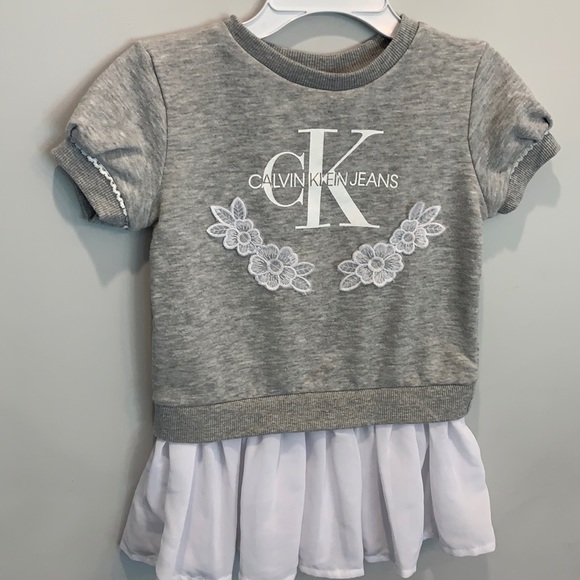 Calvin Klein girls 2 piece set Size 6 - Picture 2 of 14